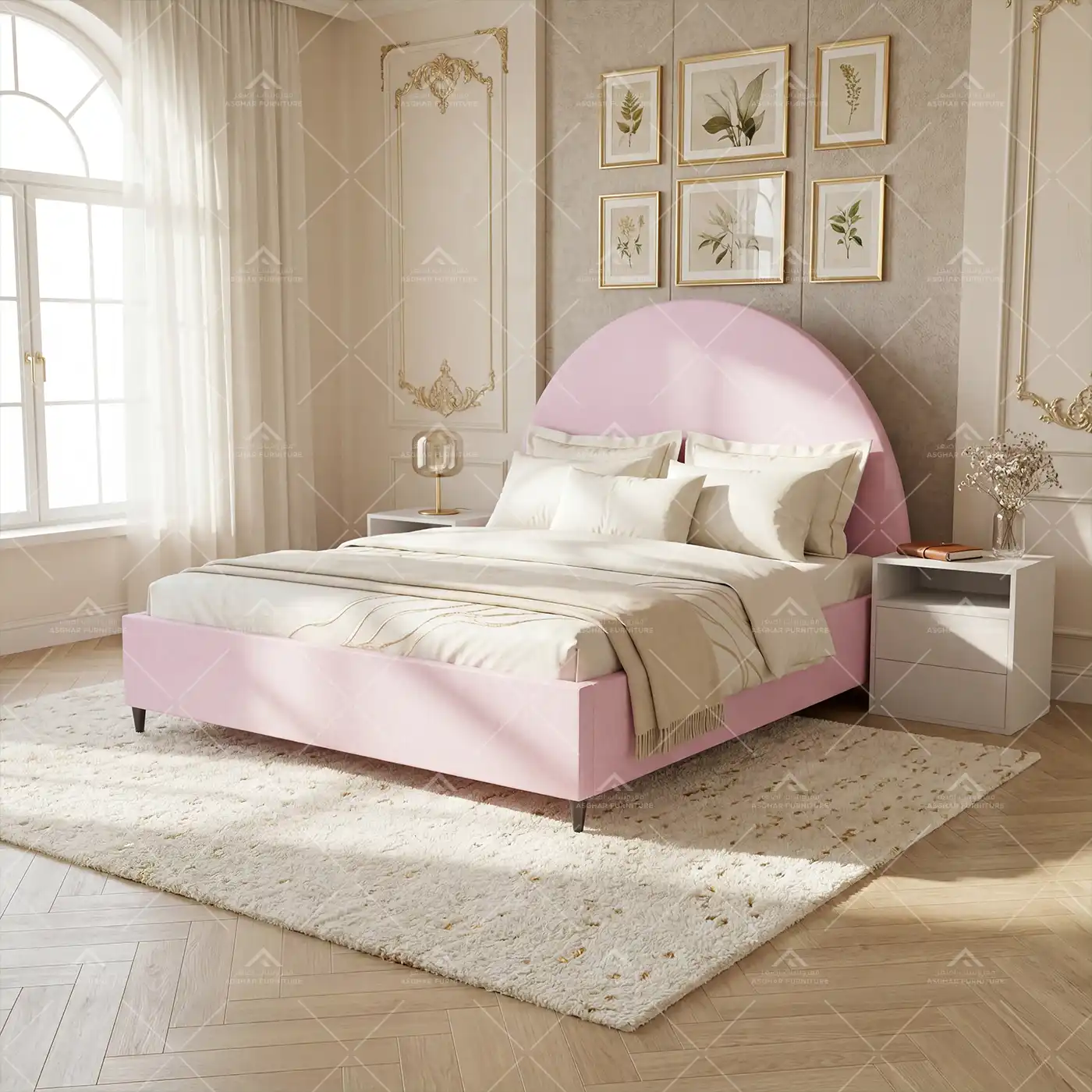 Blush Arc Bed - Combo Deal