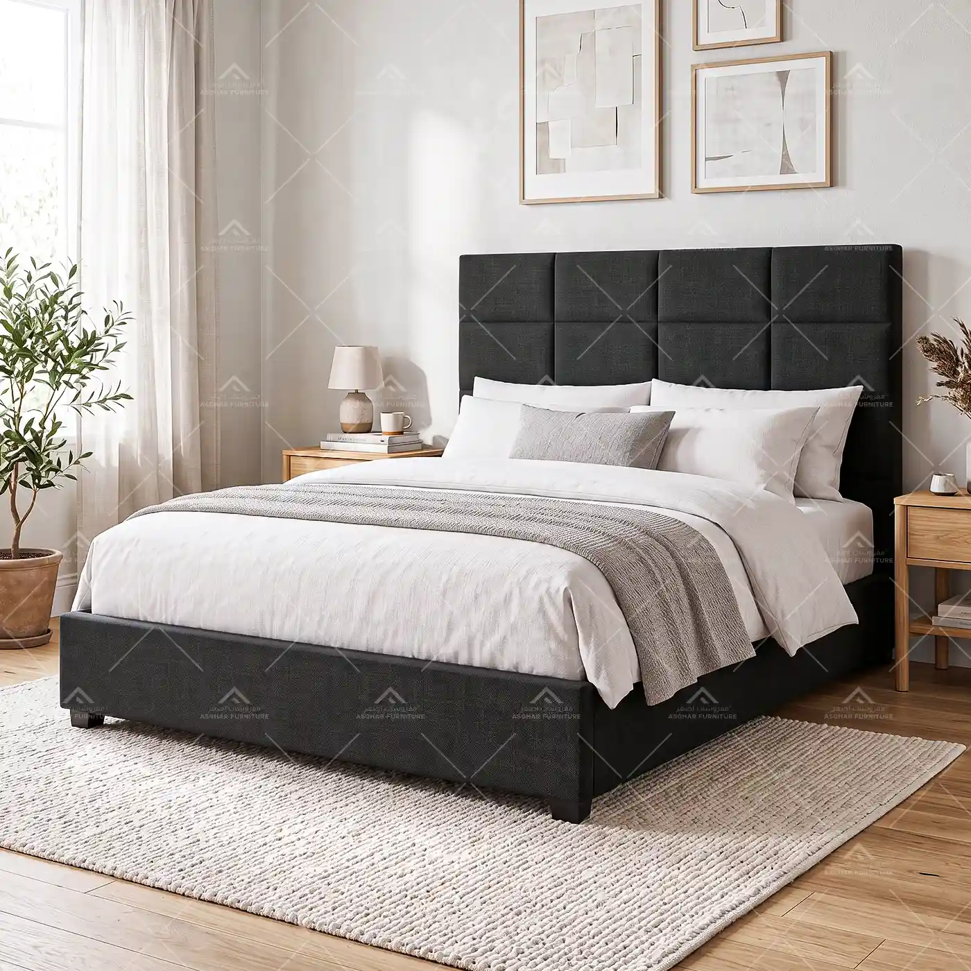 Veles Prime Tufted Bed with Free Mattress