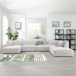 Apollo Sectional Sofa Offwhite