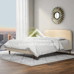 Cordova Contemporary Bed Beige