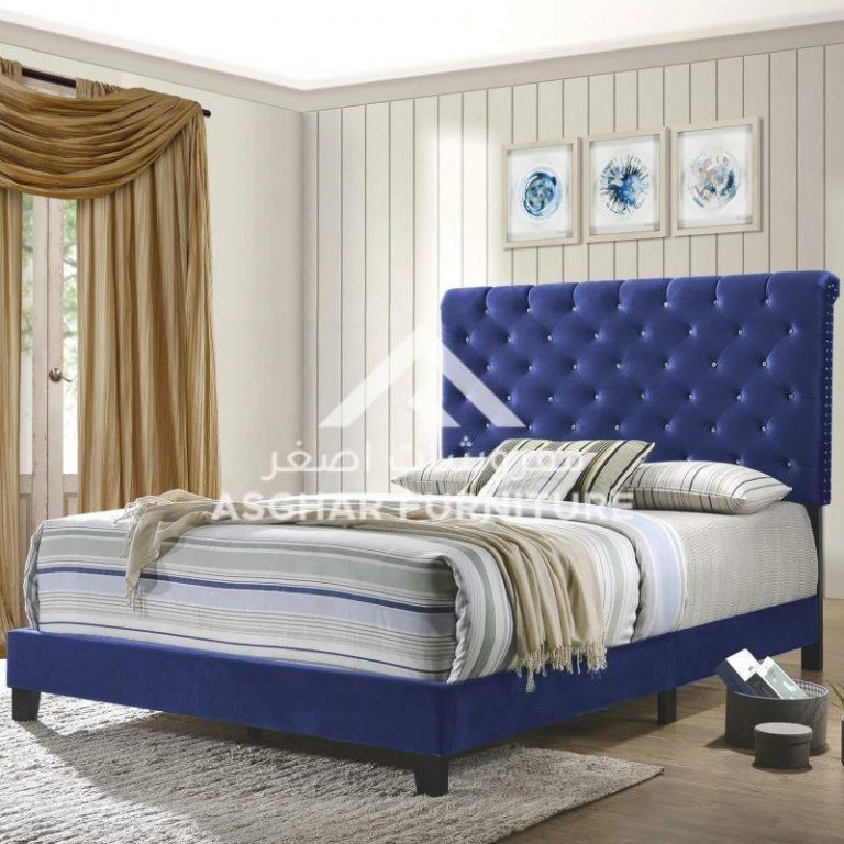 Channel Upholstered Bed - Asghar Furniture: Shop Online Home Furniture  Across UAE - Dubai, Abu Dhabi, Al Ain, Fujairah, Ras Al Khaimah, Ajman,  Sharjah.