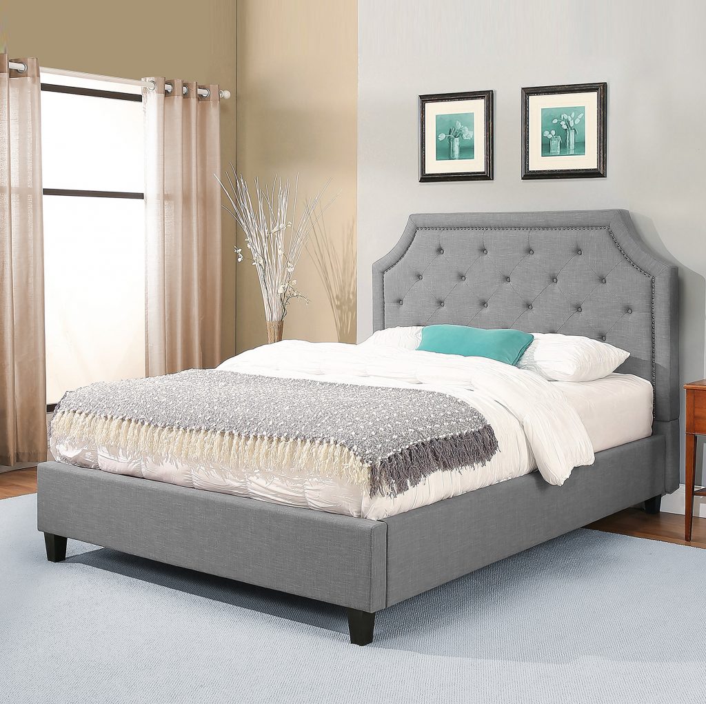 Furqat Royale Upholstered Bed - Asghar Furniture: Shop Online Home ...