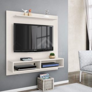 Render Wall Mounted Tv Stand Off White