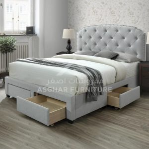 Deluxe Tufted Storage Bed