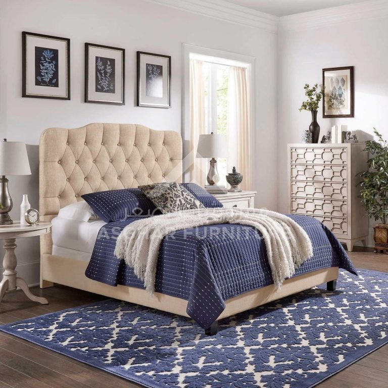 Upholstered bed deals full