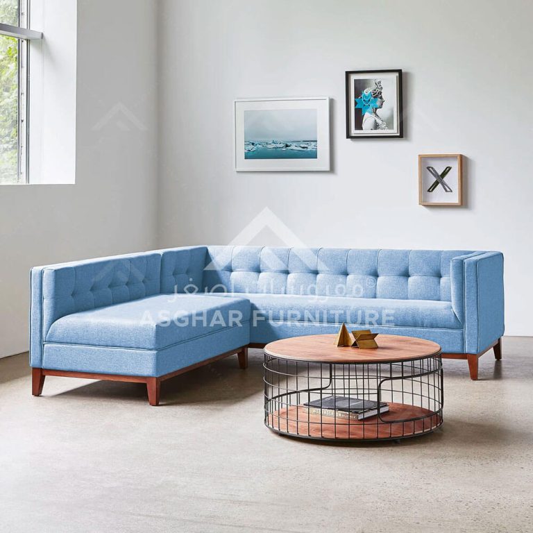 Blue deals l couch