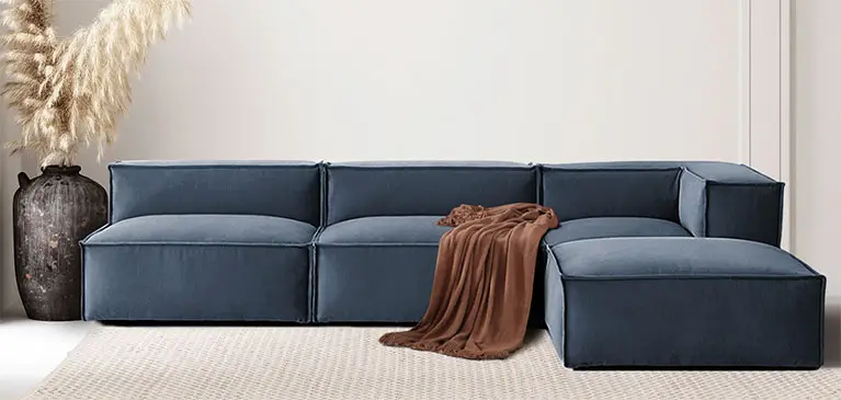 sofa blue