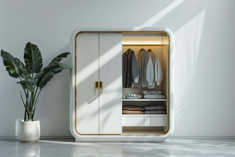 modern wardrobe