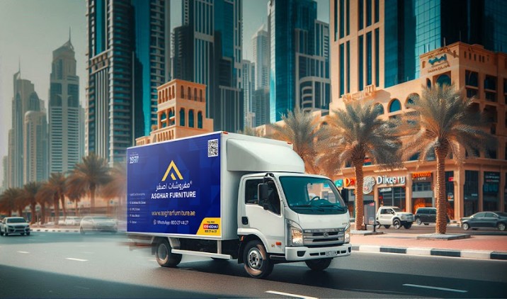 Asghar Furniture delivery vehicle