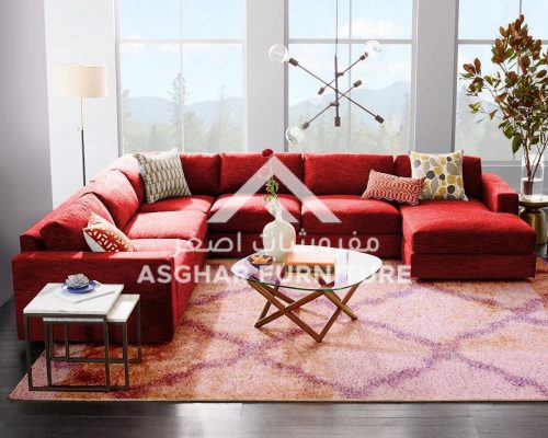 Amsterdam Urban Modular Sofa Red 1