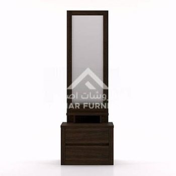 Crux Premium Dressing Table Maroon Front